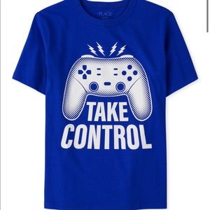 Boys TAKE CONTROL gaming shirt